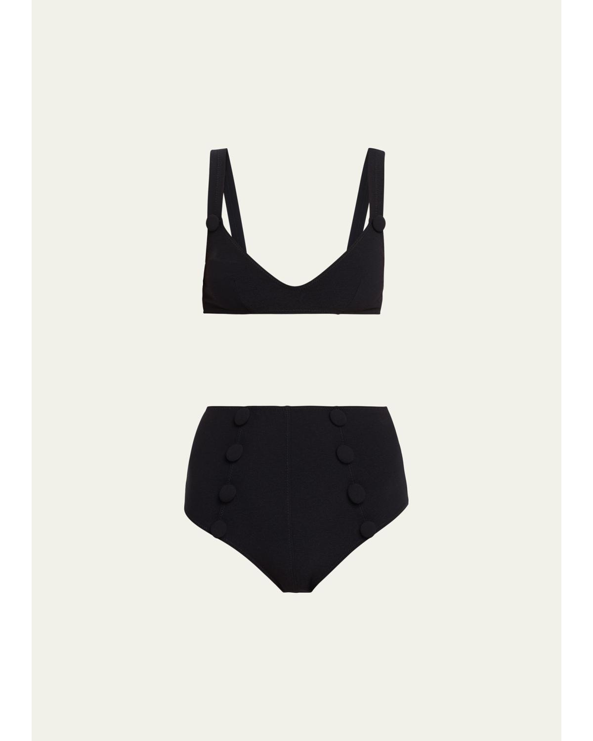 Magdalena High-Waist Two-Piece Swimsuit