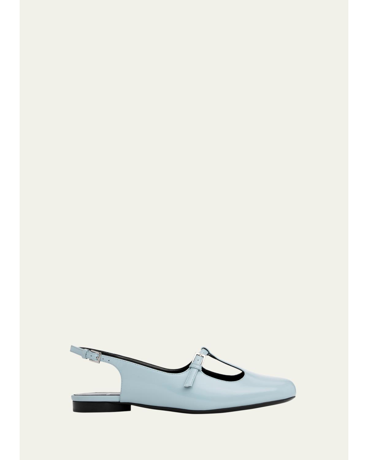 Mia Patent Leather Mary Jane Slingback