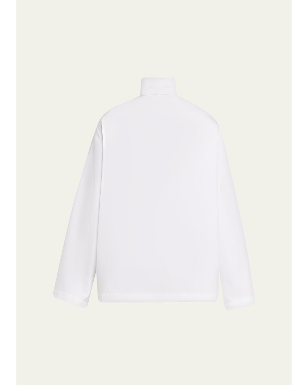 Cotton Poplin Reverse Jacket