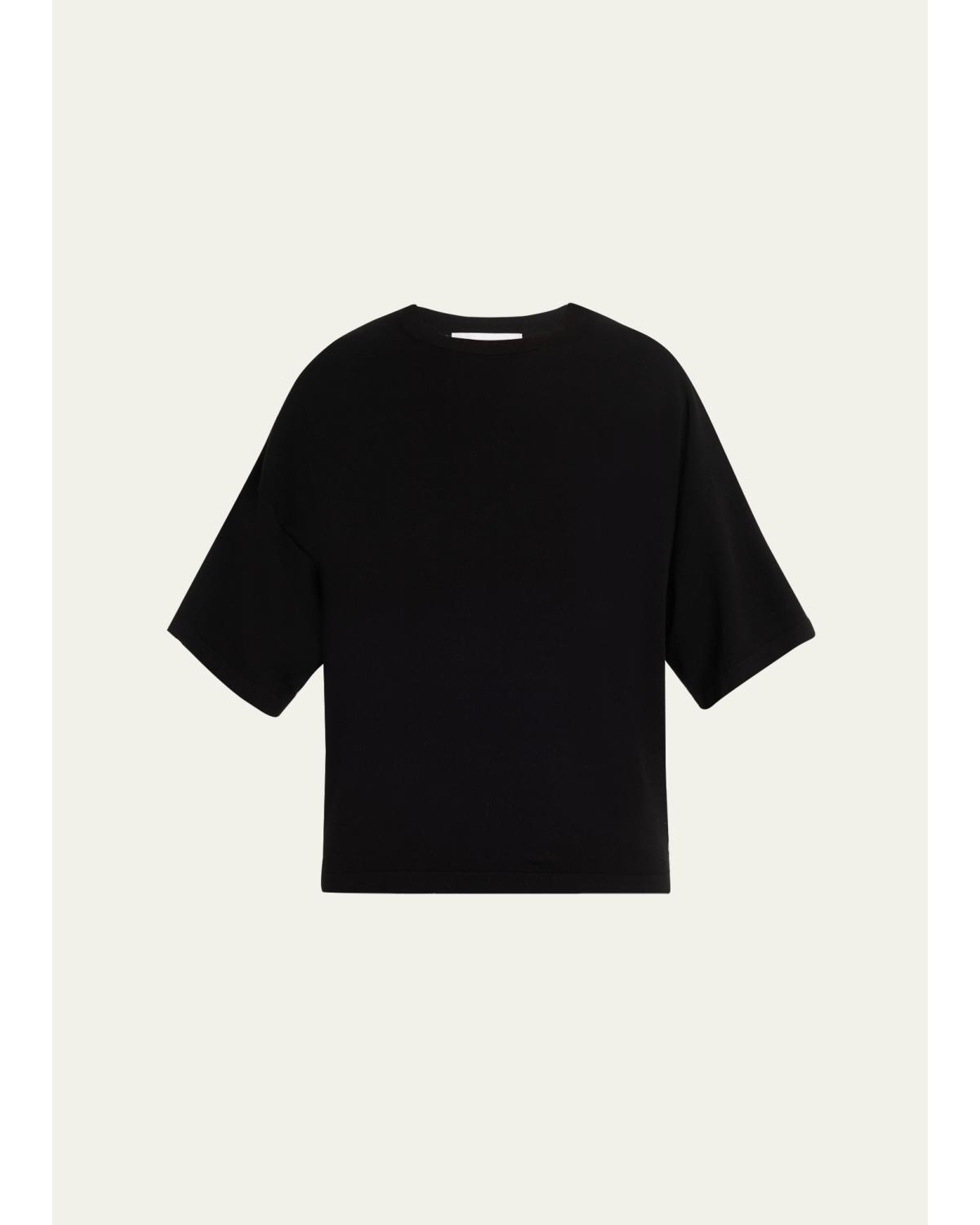 Shaun Crewneck Boxy Tee