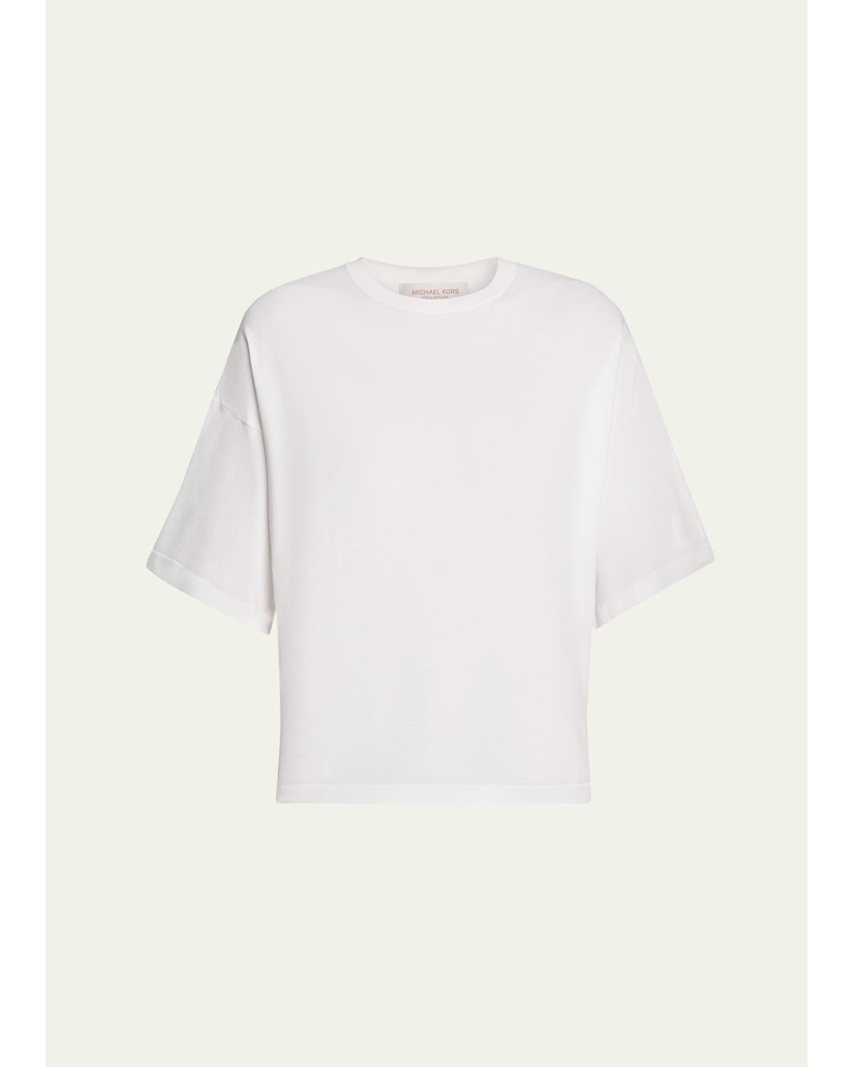 Shaun Crewneck Boxy Tee