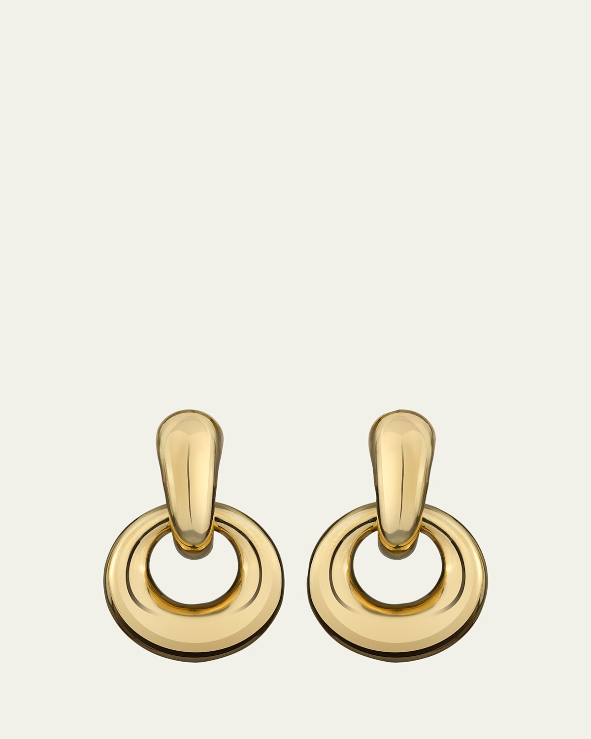 Paul Morelli 18K Ultimate Gold Door Knocker Earrings