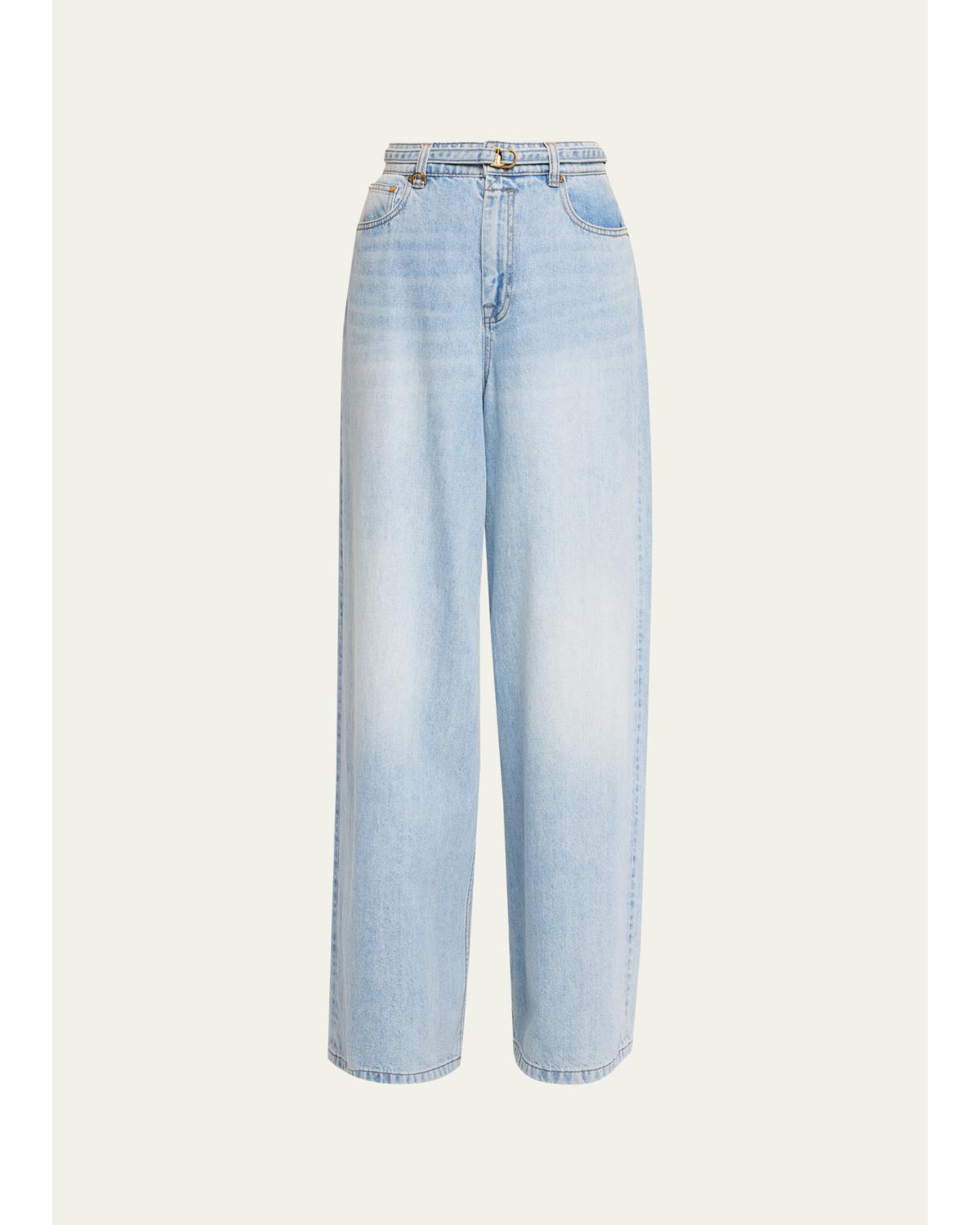 Indra Relaxed Flare Jeans