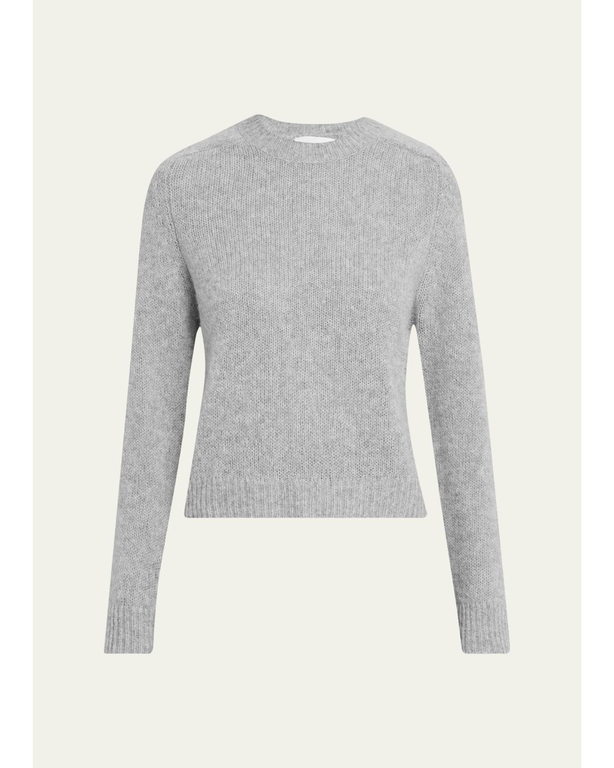 Solene Cashmere-Silk Crewneck Sweater