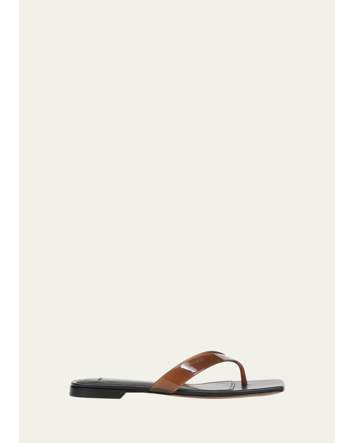 San Juan Jelly Flat Thong Sandals