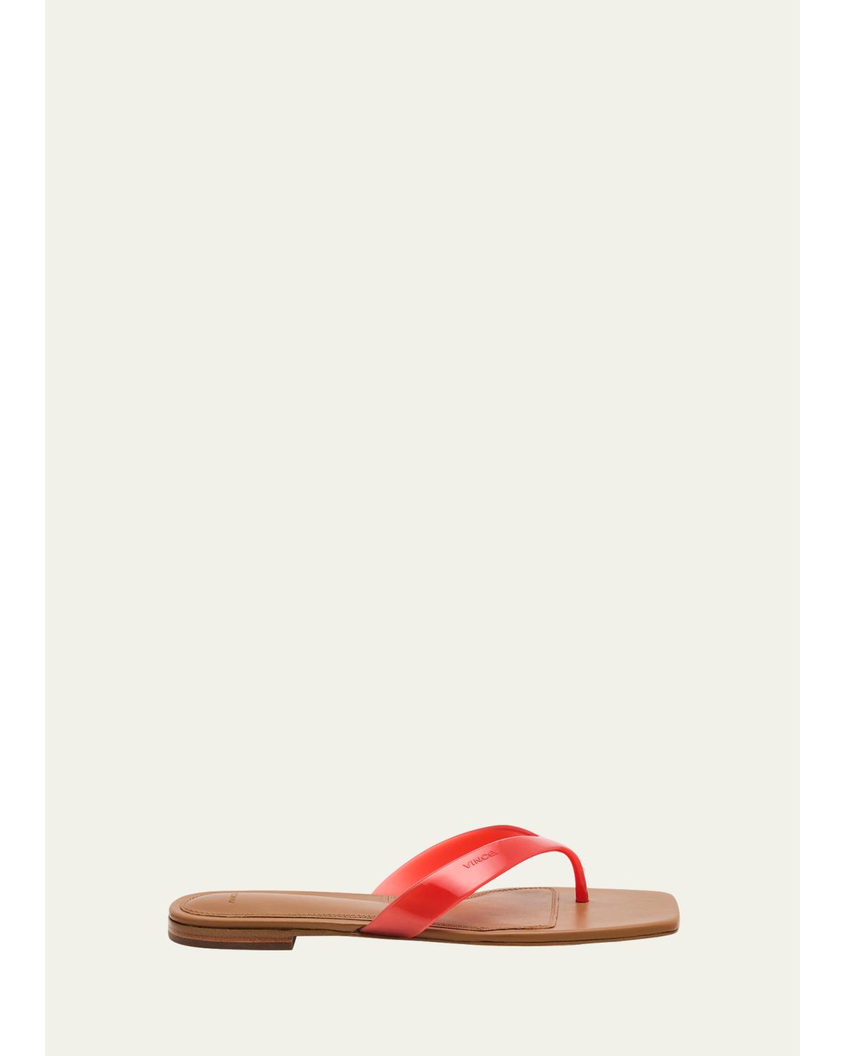 San Juan Jelly Flat Thong Sandals