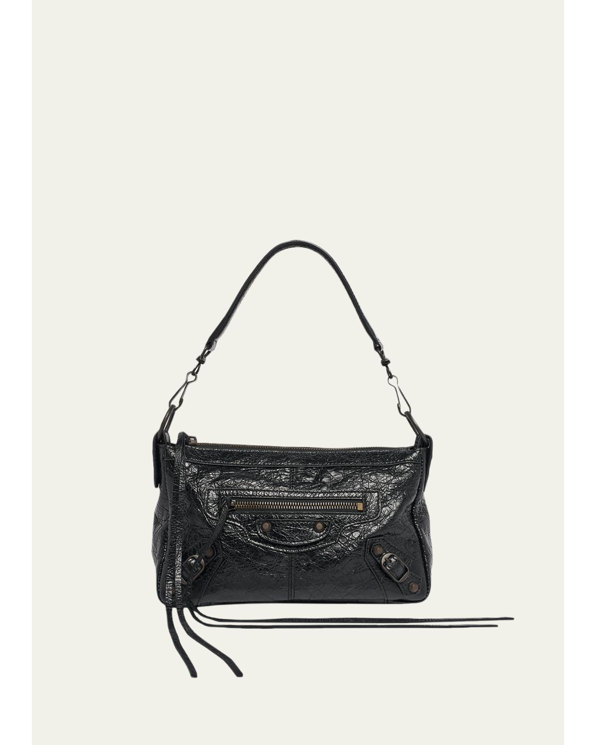 Le City Moto Mini Leather Shoulder Bag