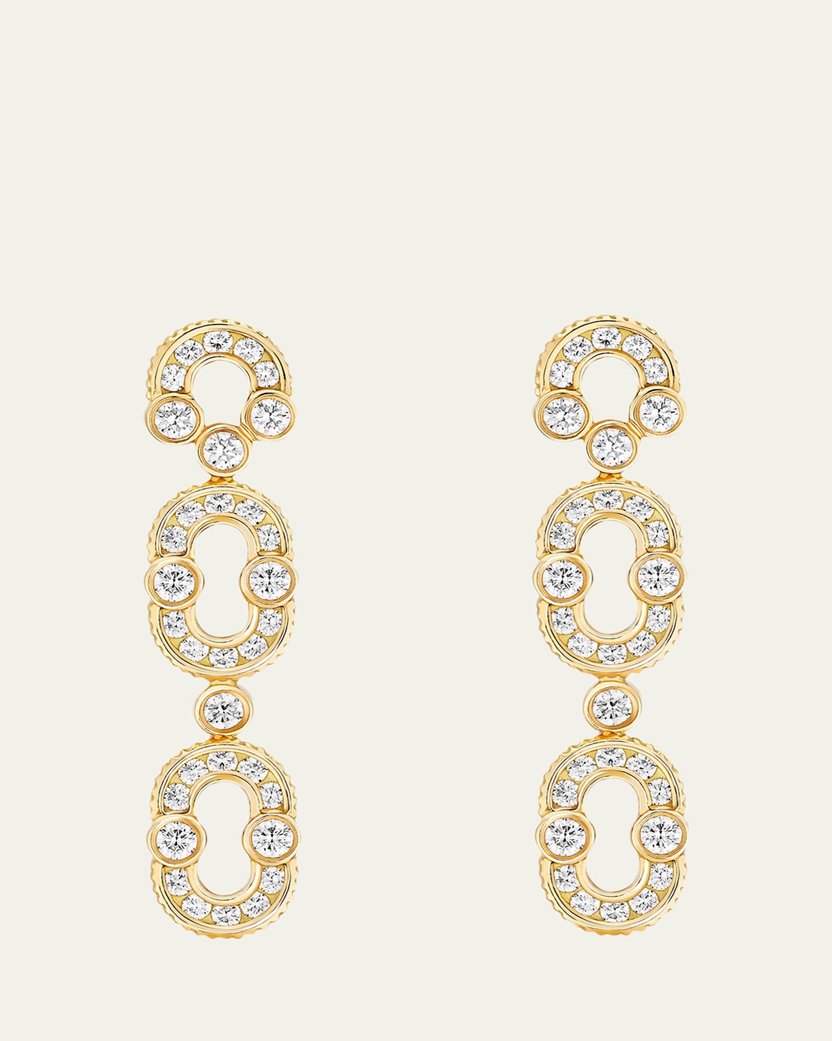 Viltier Magnetic Duo 18K Yellow Gold & 2.37 TCW Diamond Drop Earrings