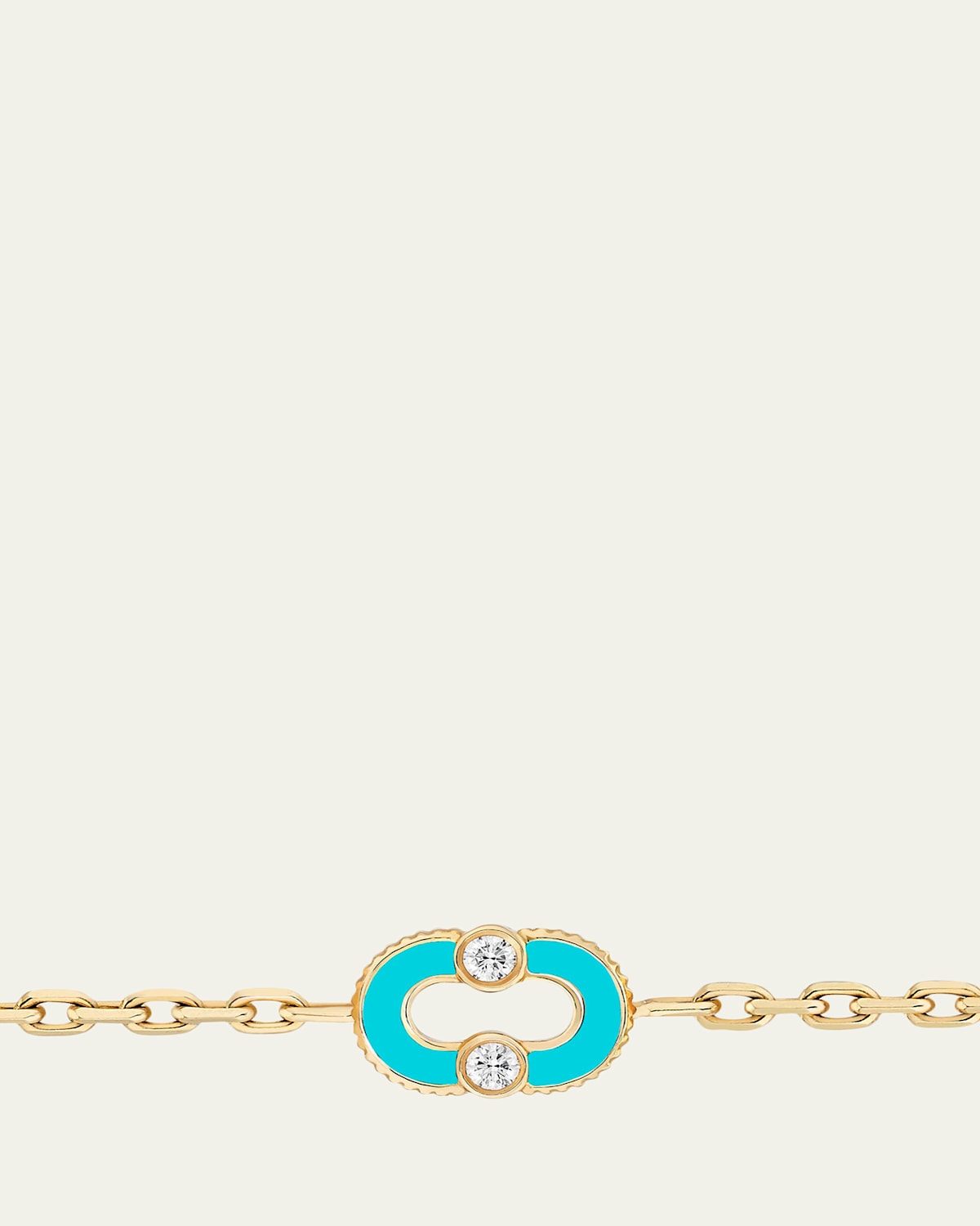 Viltier Magnetic 18K Yellow Gold, & Multi-Gemstone Reversible Charm Bracelet