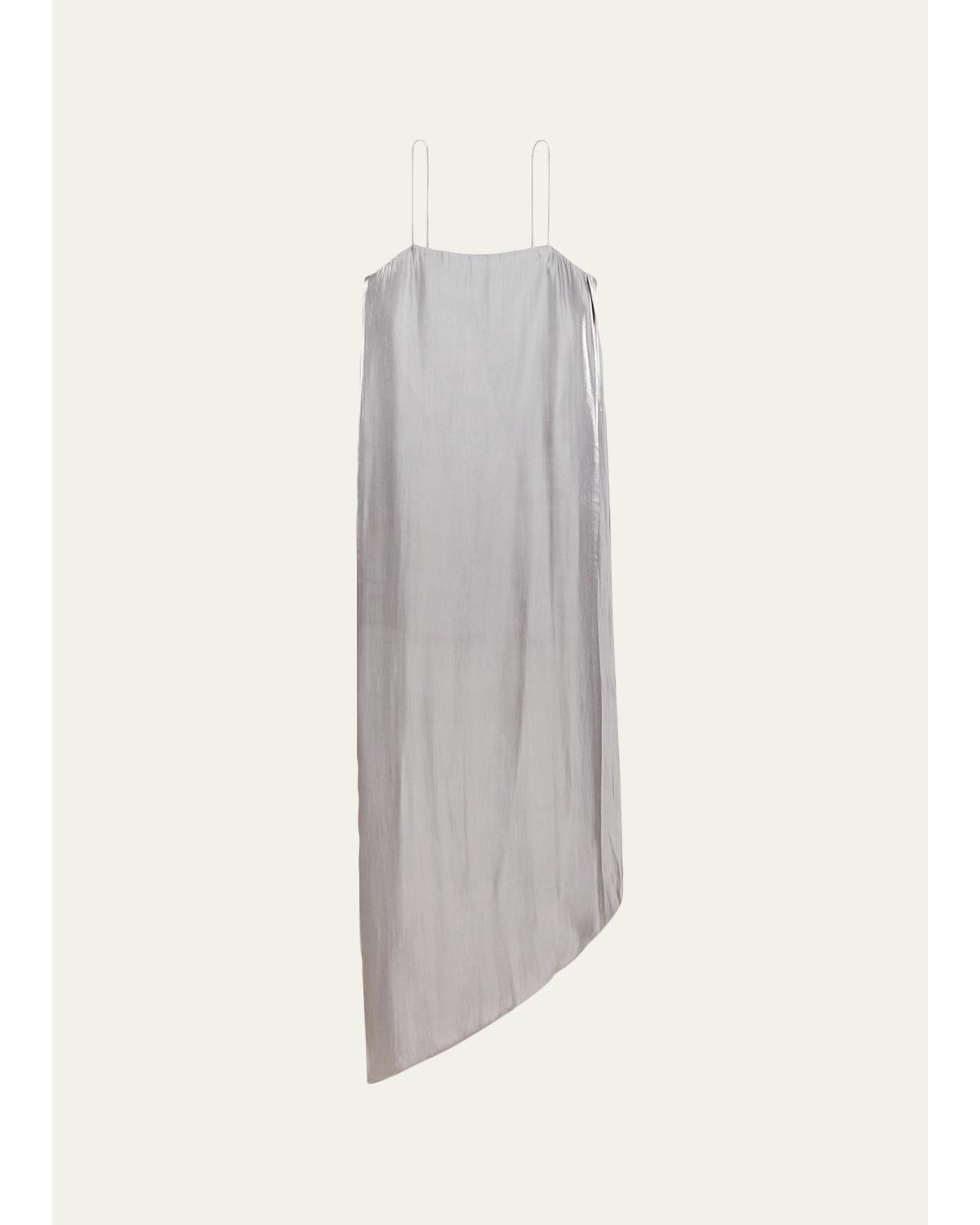Fluid Satin Slip Dress