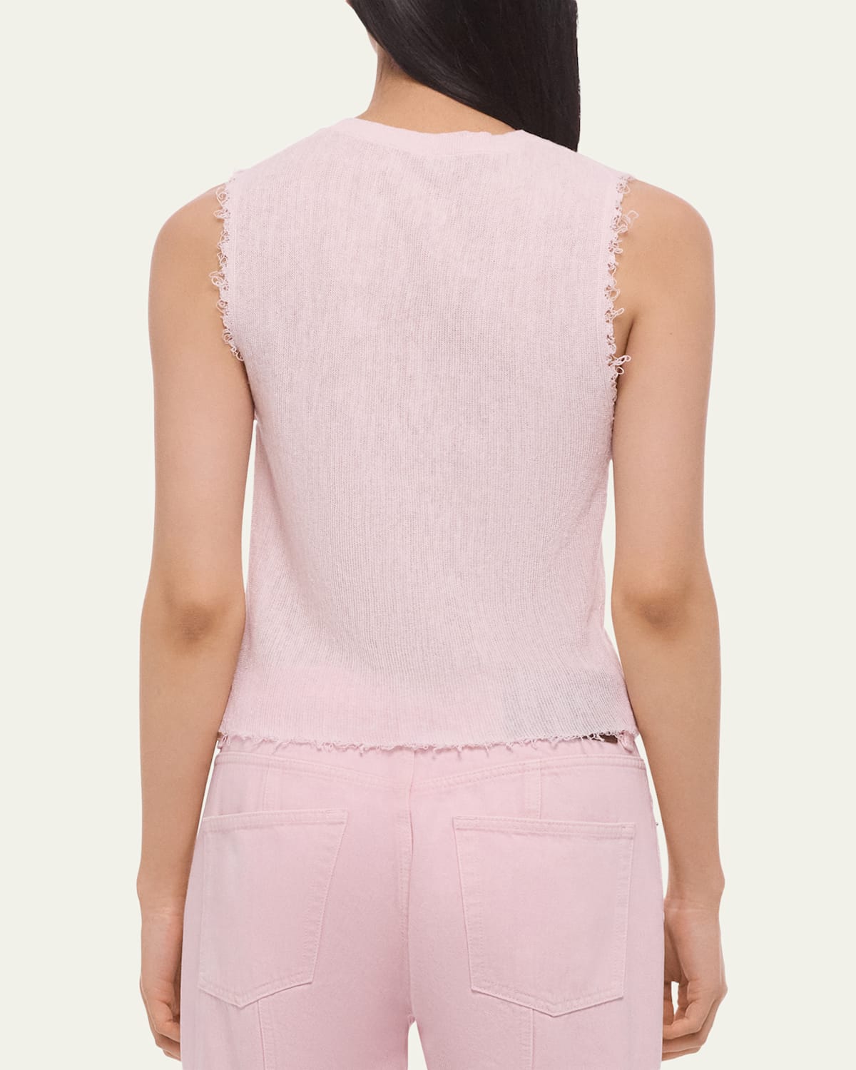 Raw Edge Tank Top