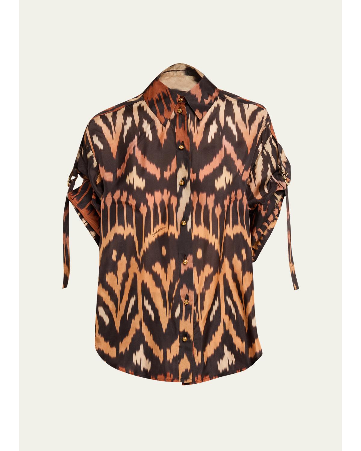 Aster Ikat Relaxed Shirt