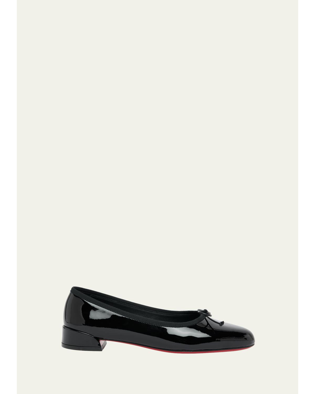 Sweetie Jane Patent Leather Ballerina Flats