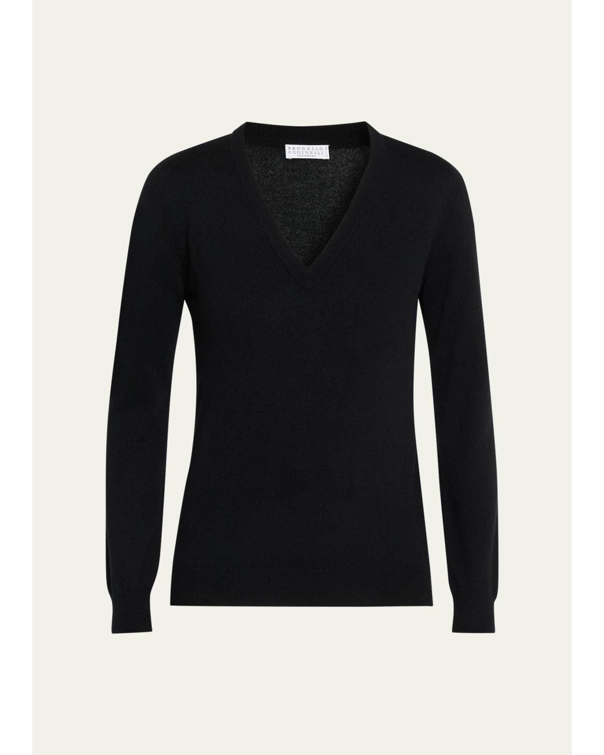 V-Neck Cashmere Sweater
