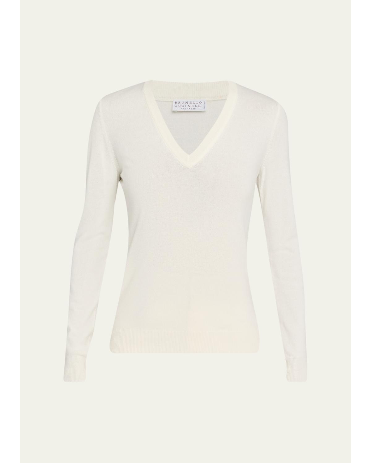 V-Neck Cashmere Sweater