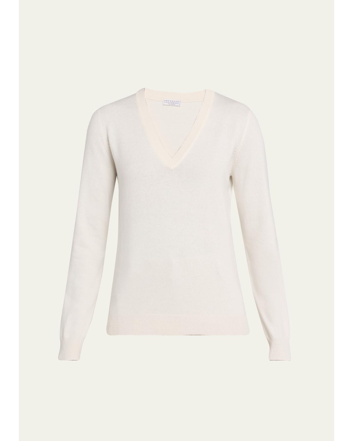 V-Neck Cashmere Sweater