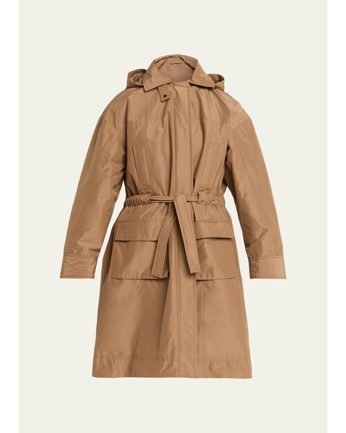 Hooded Water-Resistant Jacket