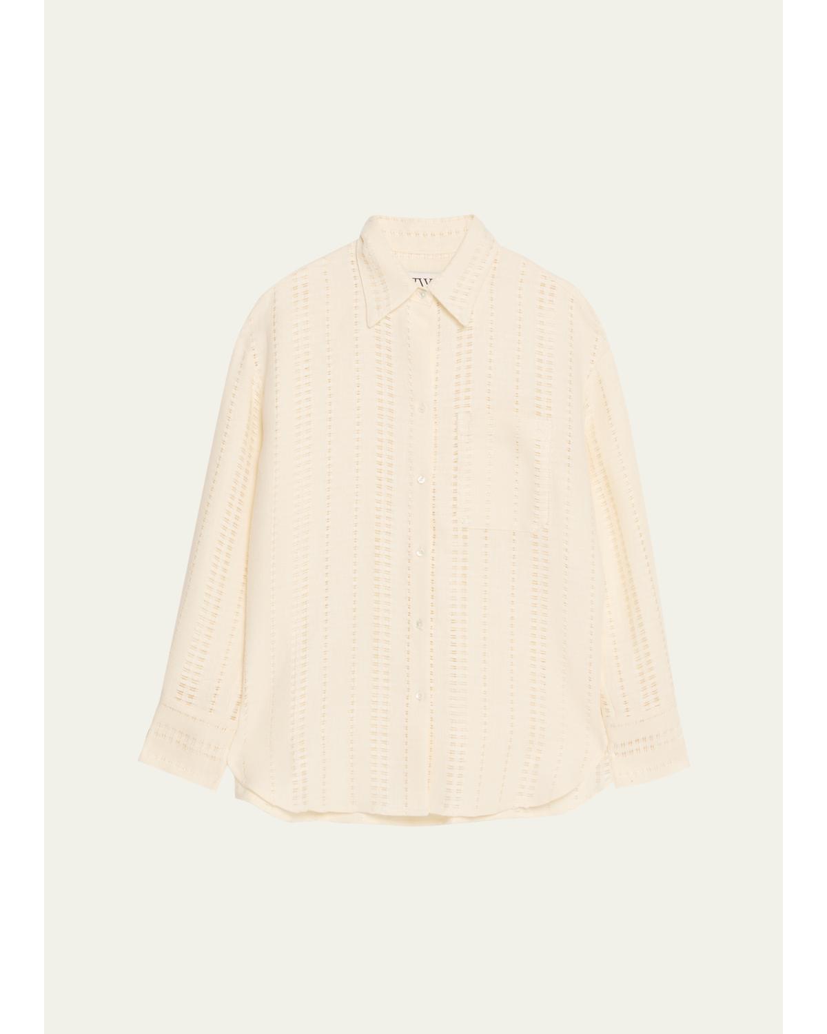 Big Joe Linen Button-Front Shirt