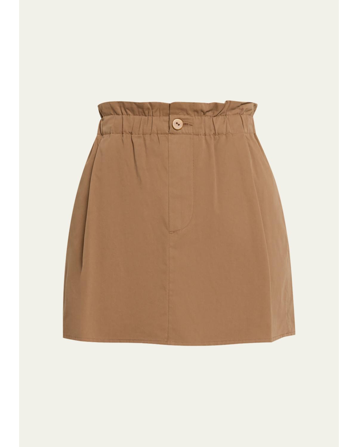 Mid-Rise Cotton Mini