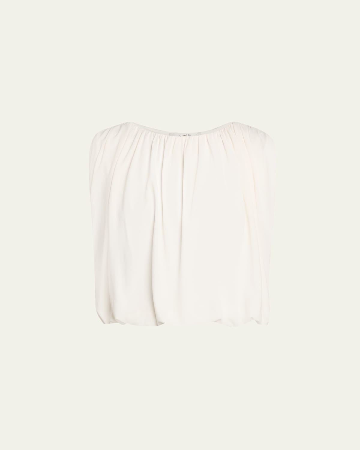 Sleeveless Bubble Top