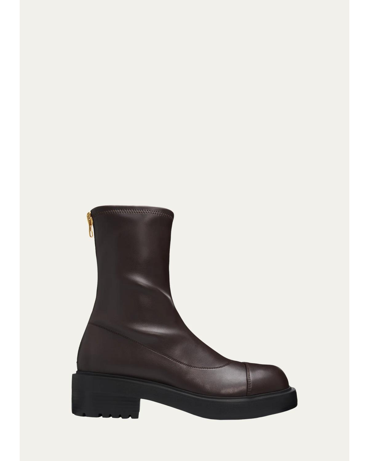25mm Leather Combat Boots