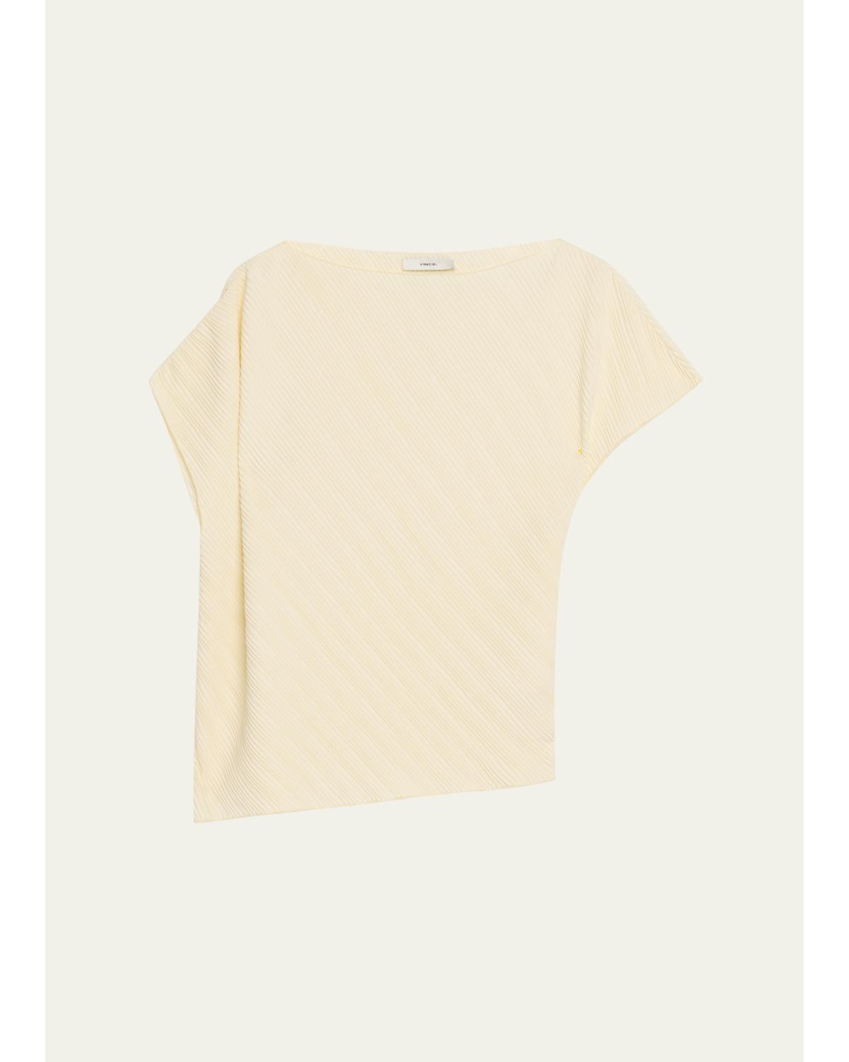 Directional Pleated Top
