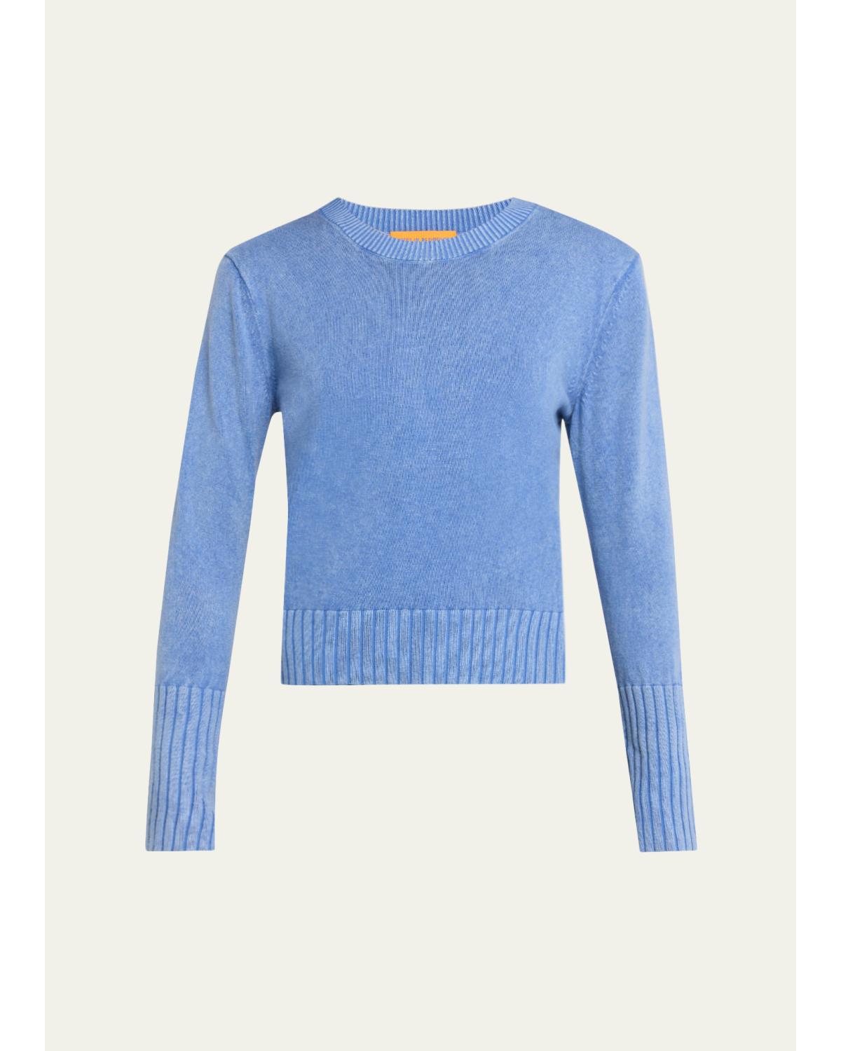 Sunwash Shrunken Crewneck Sweater