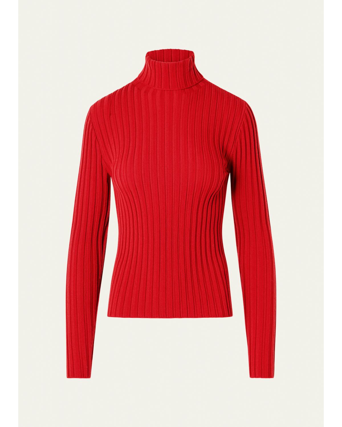 Knit Turtleneck Sweater