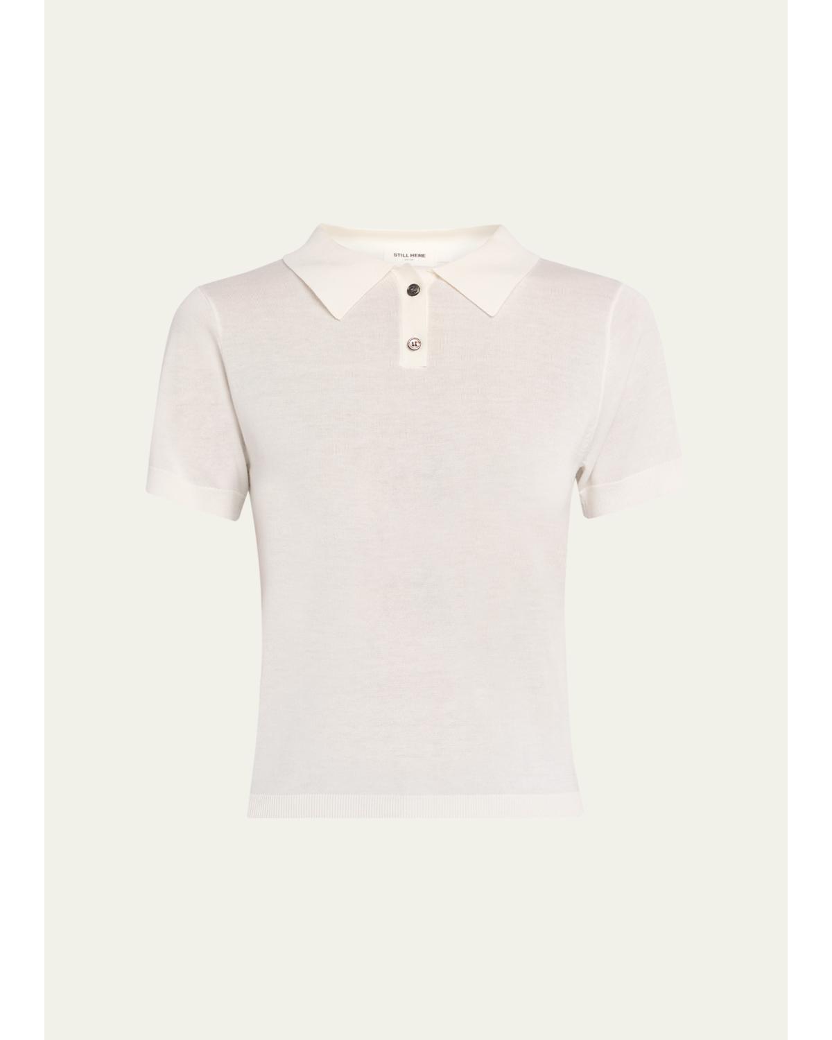 Daughter Knit Polo Top