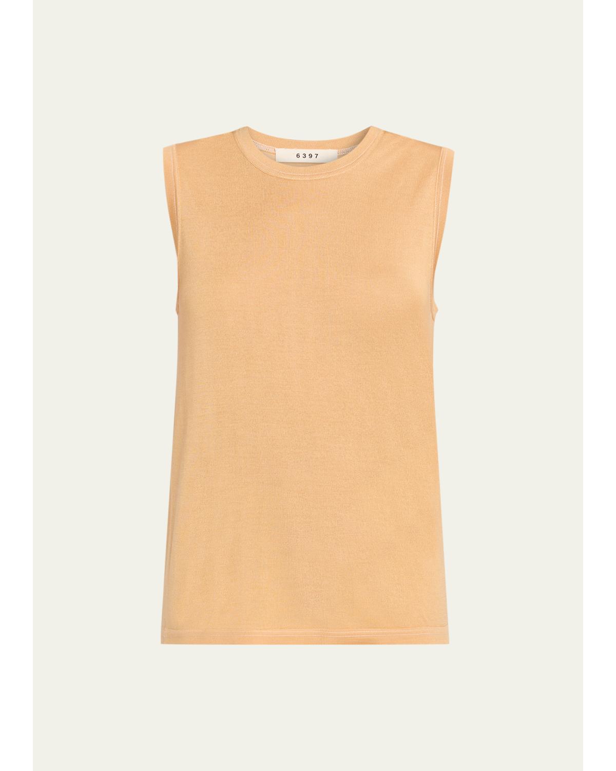 Contrast Stitch Tank Top