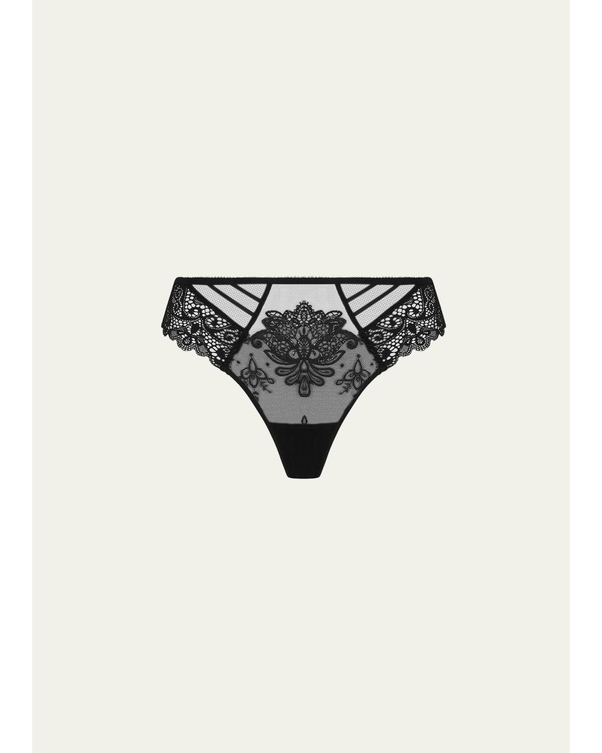 Diva Glamour Embroidered Italian Briefs