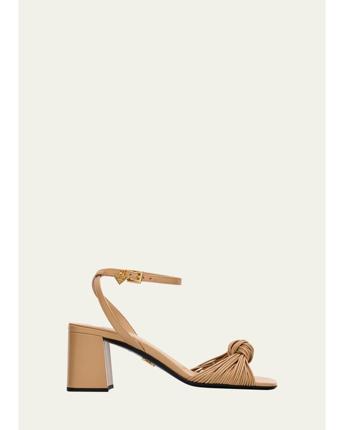 65Mm Mignon Knotted Sandals