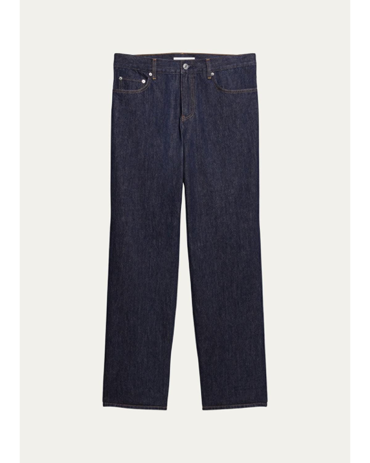 Men'S Essential Wardrobe Straight-Leg Jeans