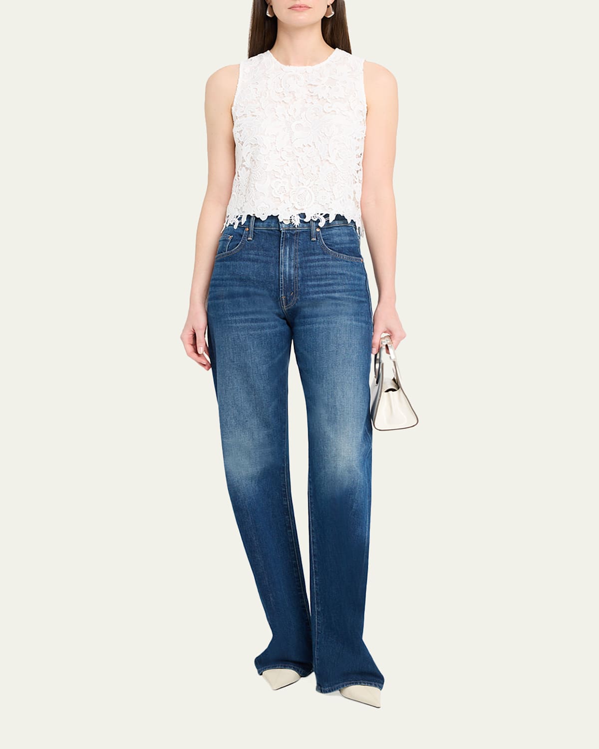Amal Lace Tank Top