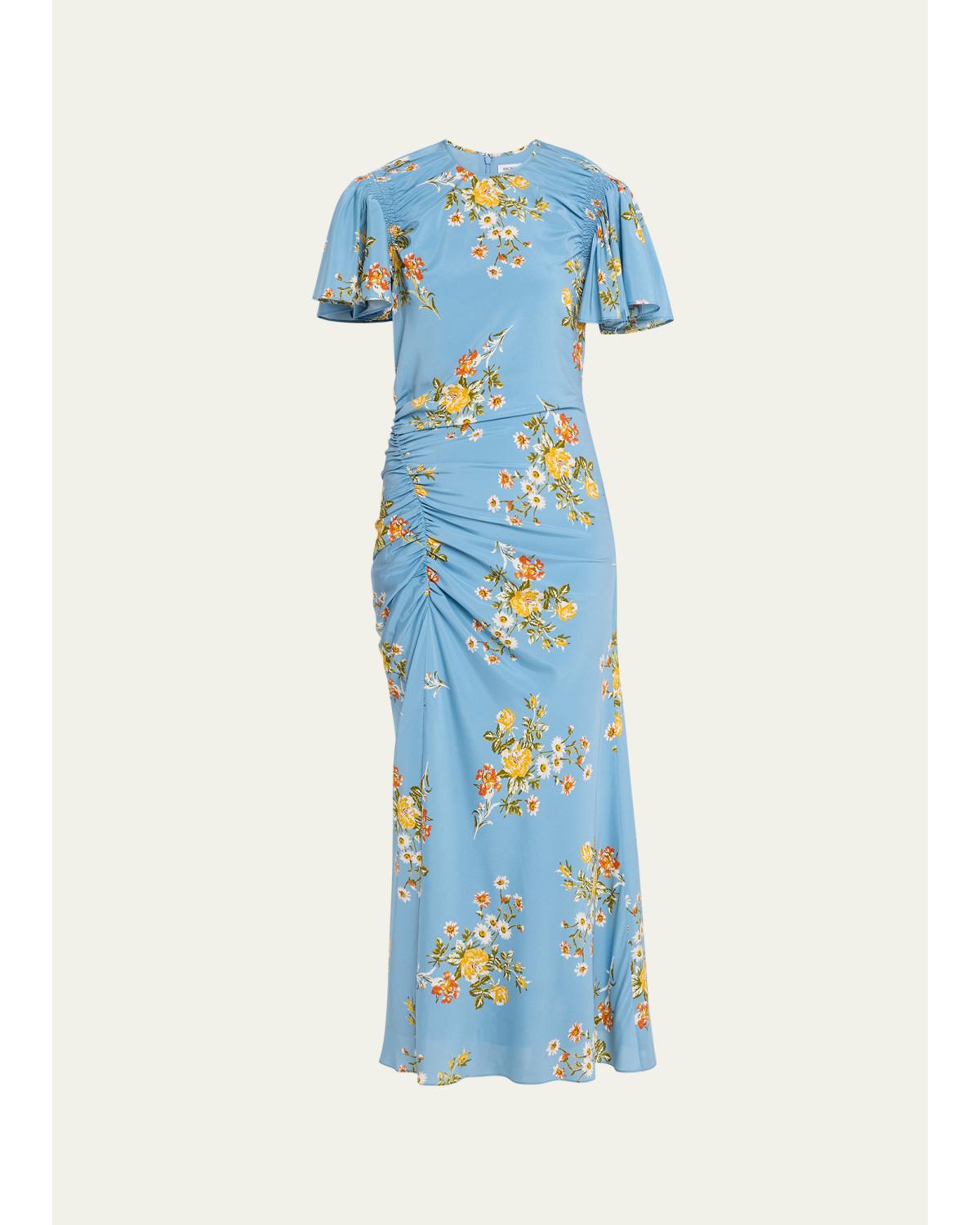 Huntleigh Floral Midi Dress