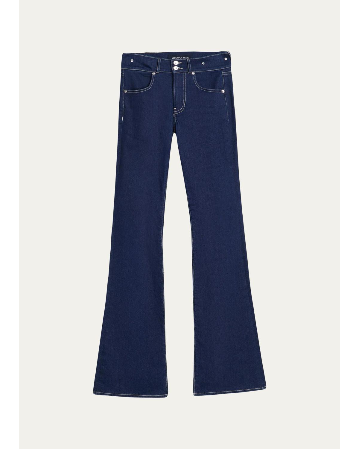Beverly Mid-Rise Flare Jeans