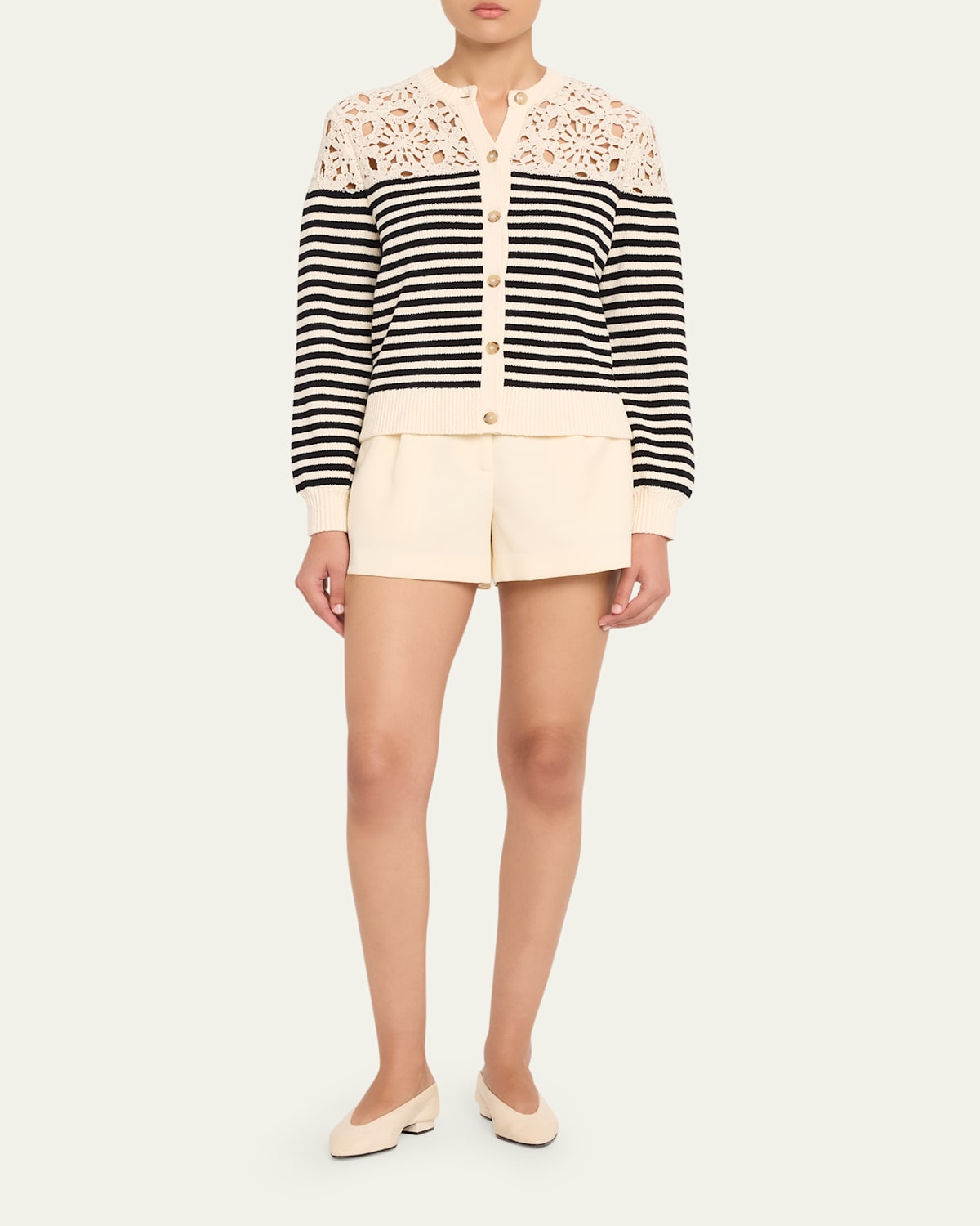 The Coastal Stripe Cardigan