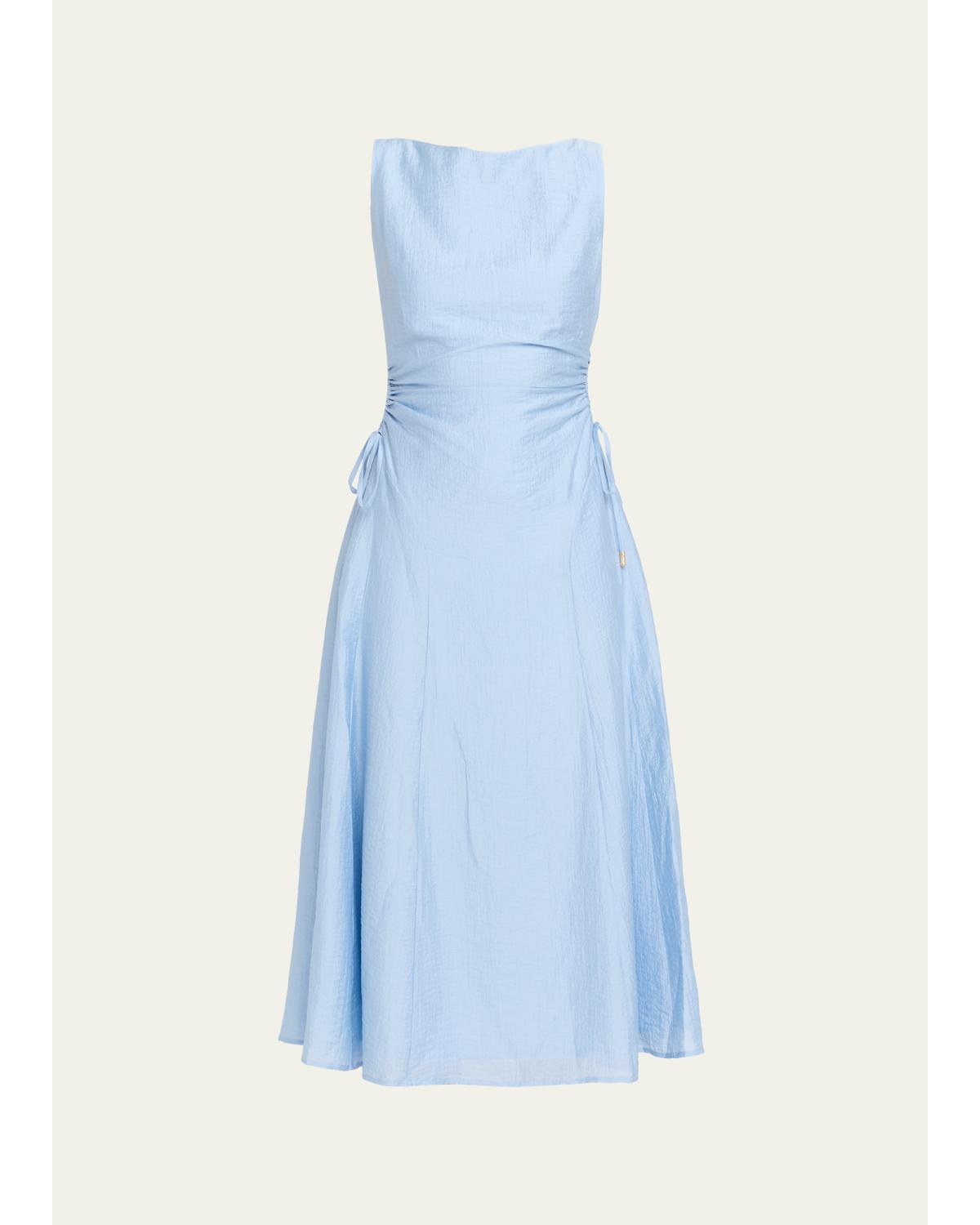 Mai Satin Midi Dress