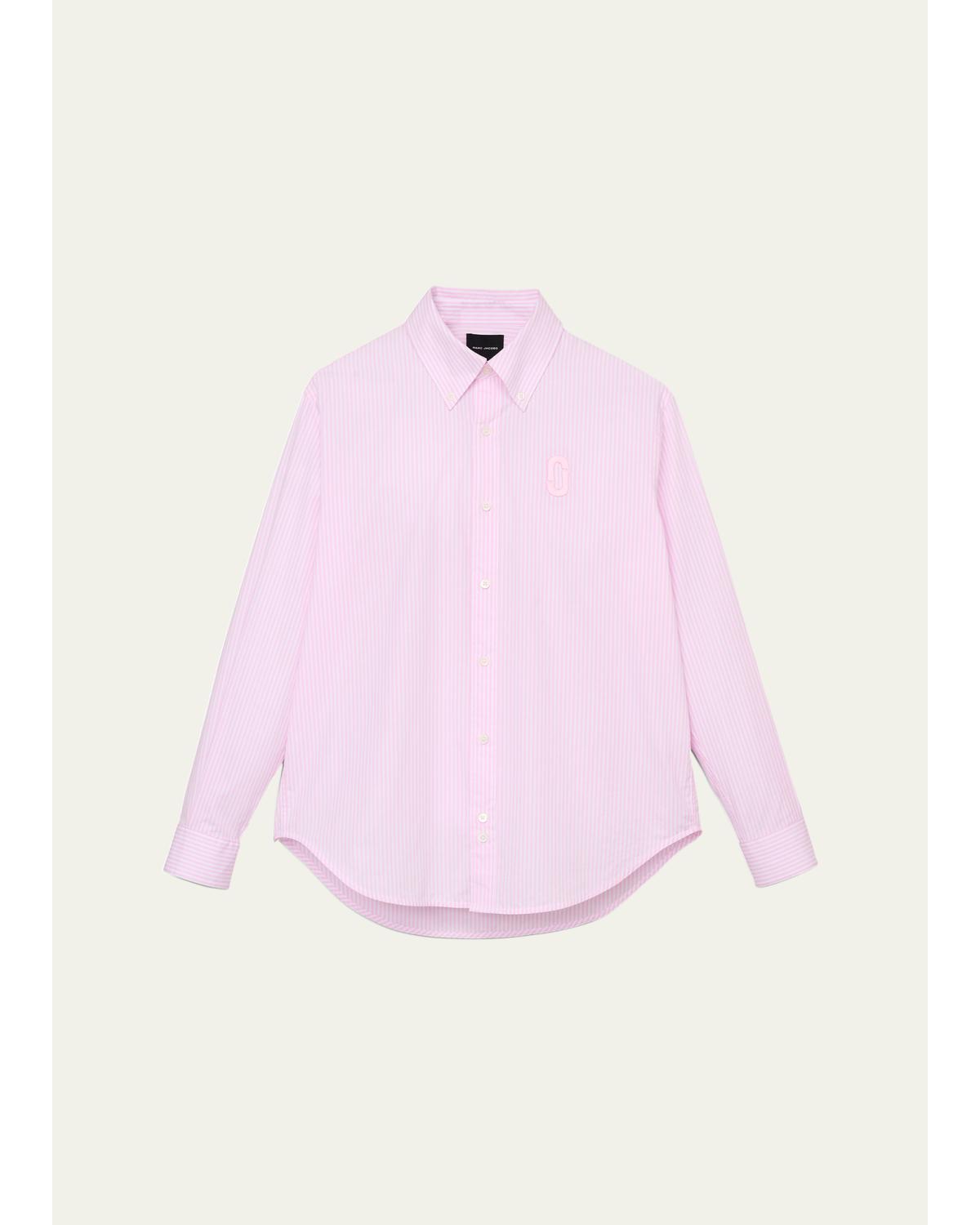 Pop J Marc Striped Poplin Shirt