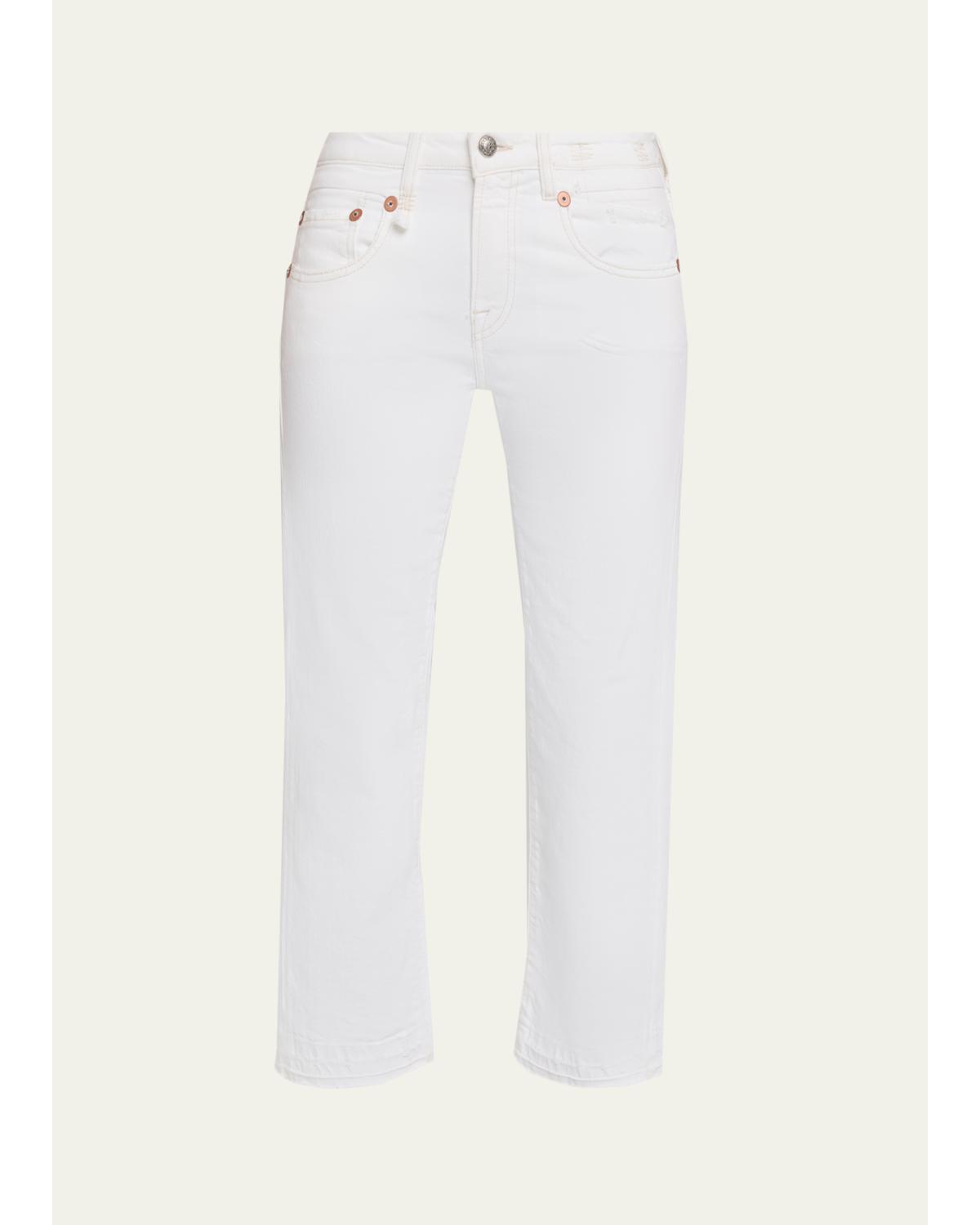 Boy Straight Ankle Jeans