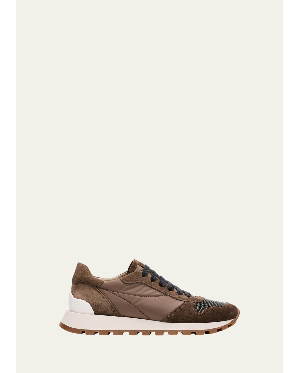 Monili Mixed Media Runner Sneakers