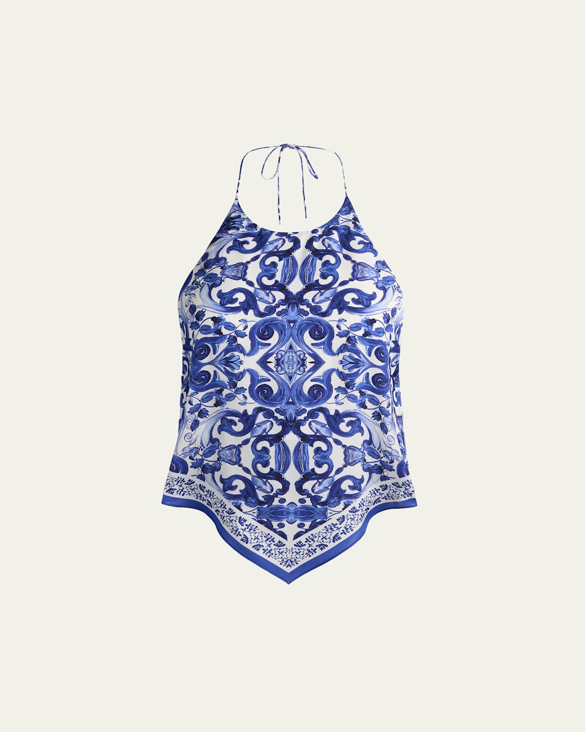 Frenchie Handkerchief Halter Top