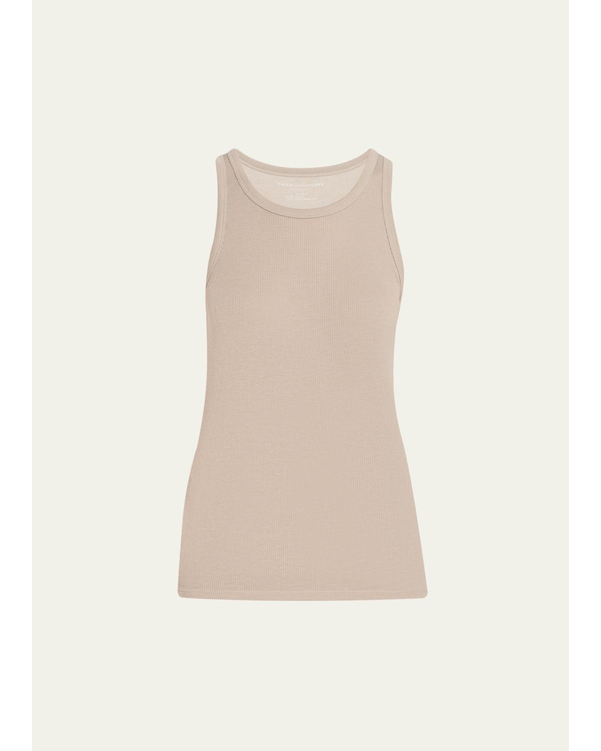 Lyocell Cotton Baby Rib Knit Tank