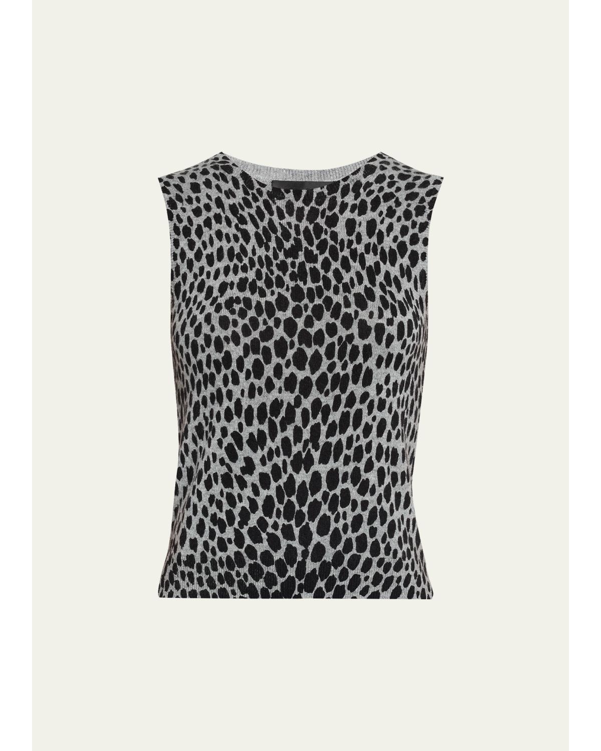 Nessa Cheetah Cashmere Sweater