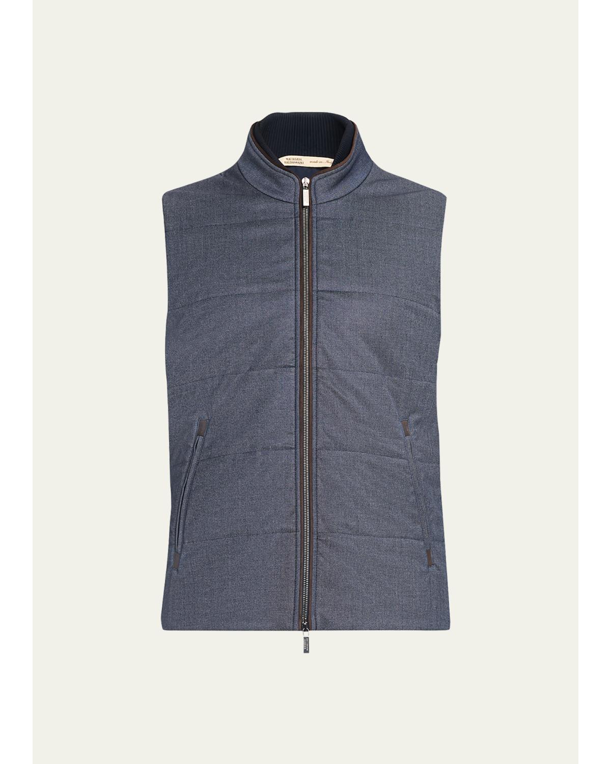 Men'S Arena Vest With Knit Inserts