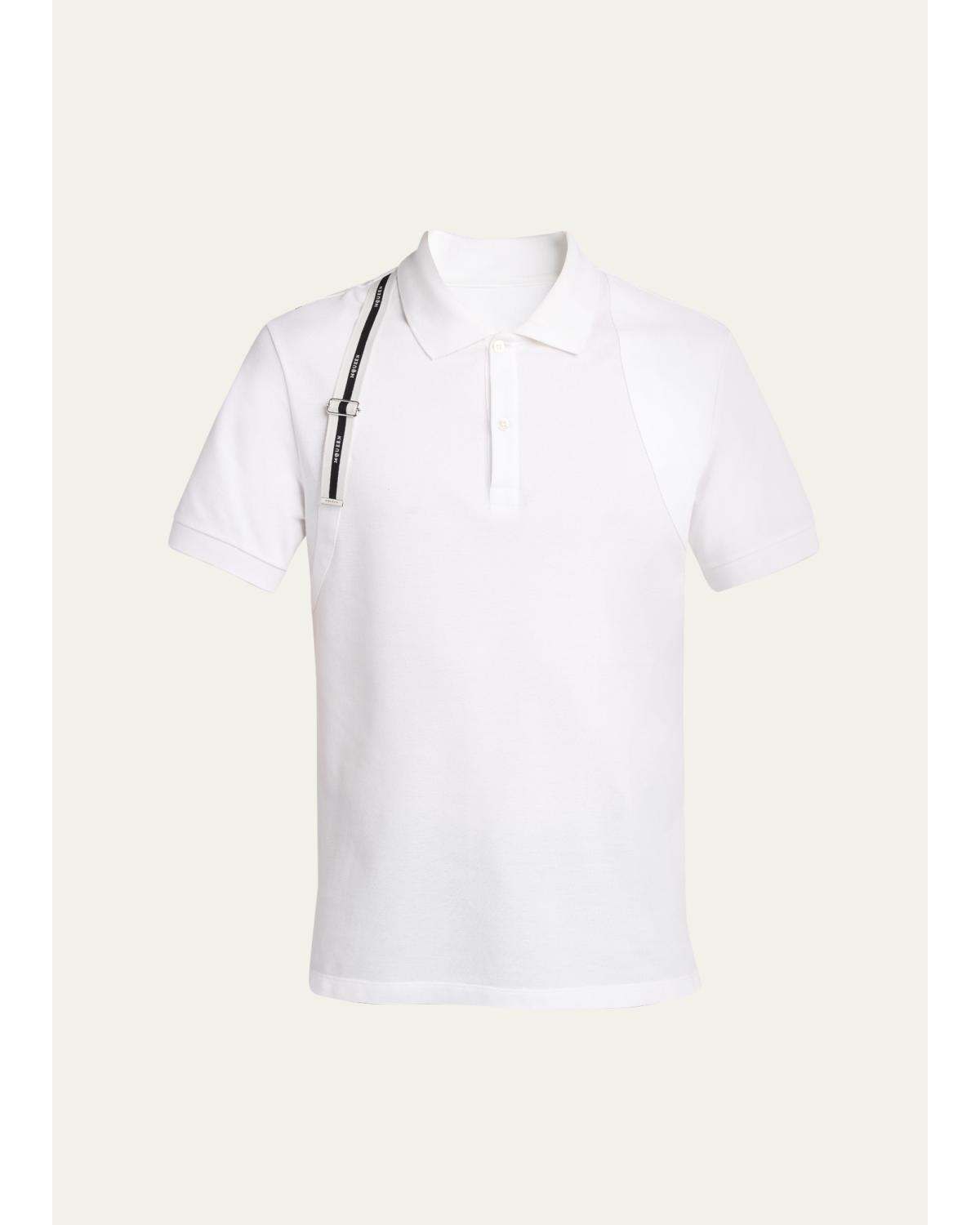 Men'S Harness Cotton Pique Polo Shirt