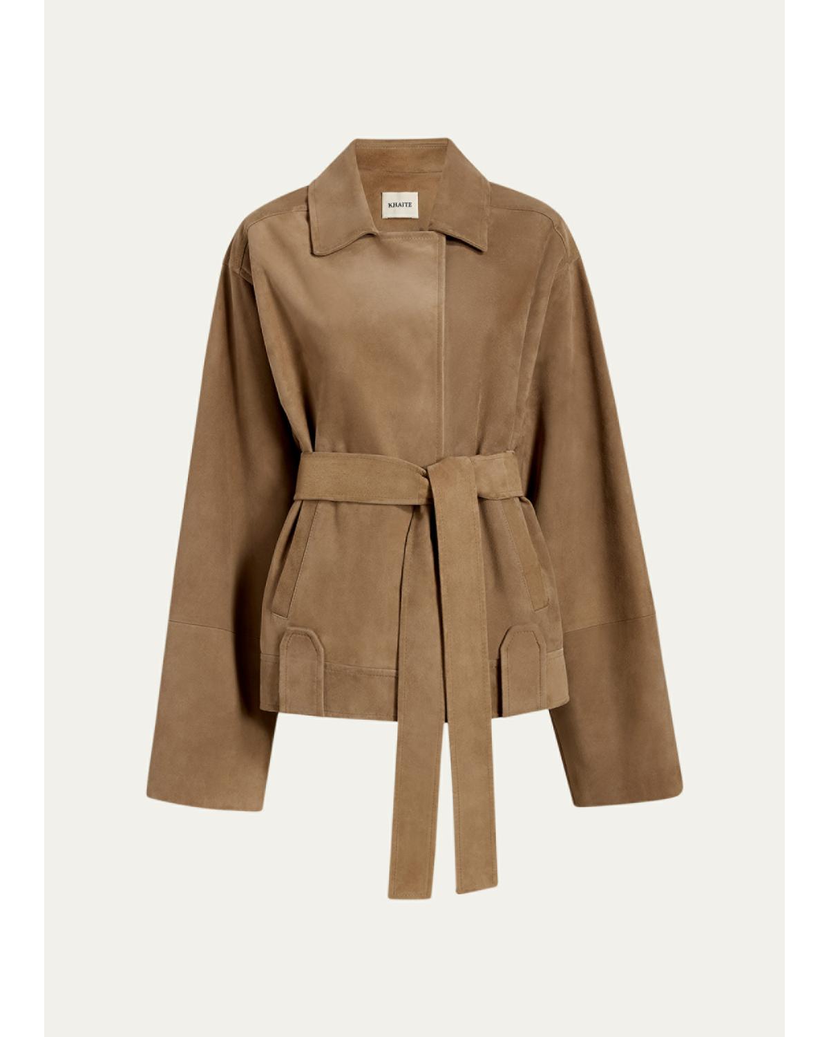 Alder Belted Suede Jacket