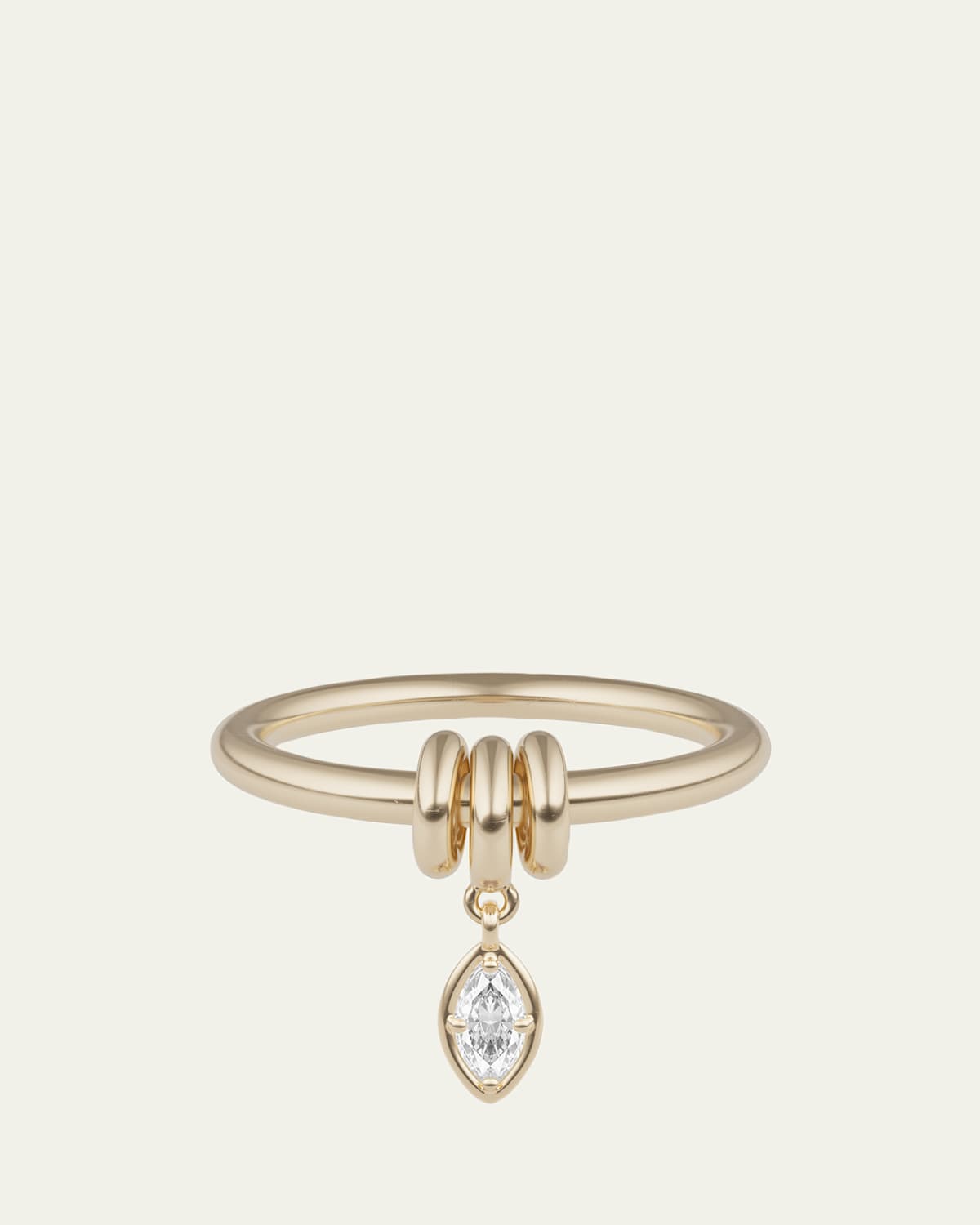 Spinelli Kilcollin Pia Marquise Diamond Yellow Gold Ring | Thumbnail 4 Spinelli Kilcollin Pia Marquise Diamond Yellow Gold Ring | Thumbnail 4