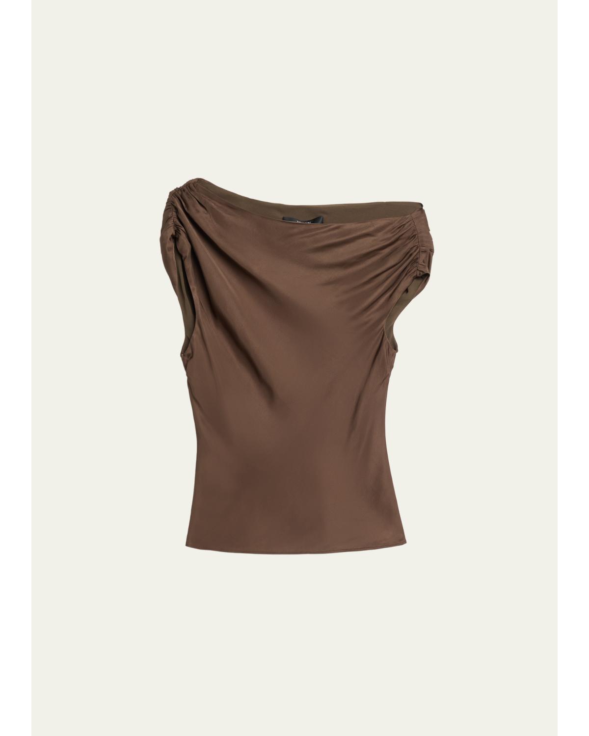 Veda Draped Off-The-Shoulder Top