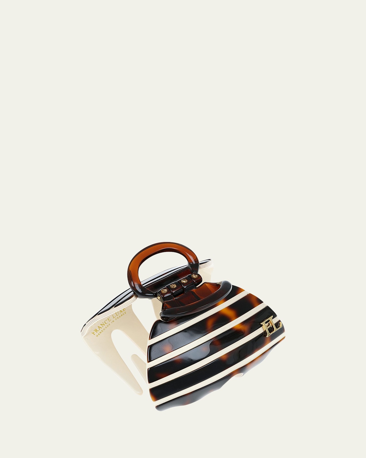 The Finest Accessories Stripe Large Octo Claw Clip